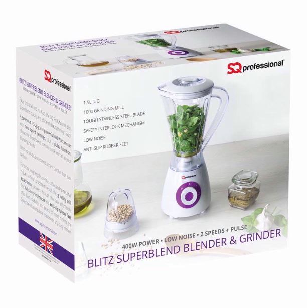 SQ Professional 2 in 1 Blender With Mill