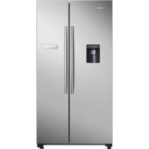 Hisense 740 Liter Side-by-Side Refrigerator with Water Dispenser, RC-74WS4SIB