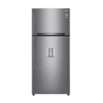 LG GL-F602HLHU 410(L) | Top Freezer Refrigerator | Inverter Linear Compressor | Smart ThinQ™ | LINEAR Cooling™