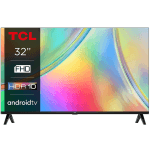 TCL 32-inch Android Smart TV, 32S5400AF; Bazeless w/ Bluetooth, Dolby Audio, HDR, YouTube, Netflix