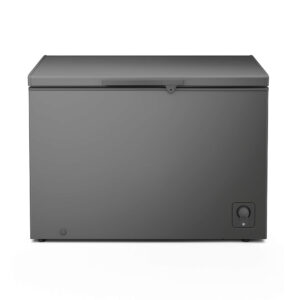 Hisense 400 Litres (Net 289 Liter) Chest Freezer, FC-40DT4SB1; Defrost, LED Lighting, Removable Basket, Silver