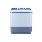LG 8KG Twin Tub (Top Load Semi Automatic) Washer, Roller Jet, 3 Wash Programs, Wind Jet Dry, P961RONL
