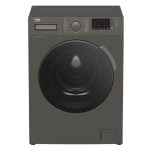Beko 7kg Front Load Washing Machine, BAW385 UK; A+++, 1200 RPM, Daily Express Program, ProSmart Inverter Motor, Manhattan Grey