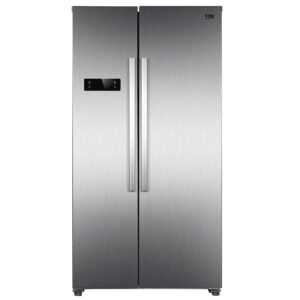 Beko 472L Fridge Freezer | Side by Side, Inox, 90 cm, BFF254