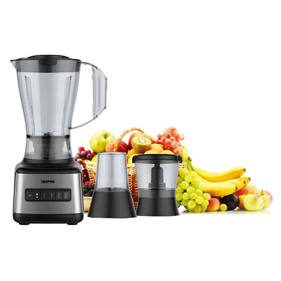 Geepas 3-in-1 Blender, 1.5Litres, 500W