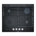 Bosch PRY6A6B70 Serie 8 60cm Ceramic 3 Gas + 1 Electric Built In Hob