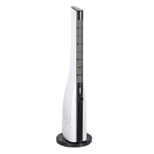 Geepas 35-inch Tower Fan, Powerful 45° Oscillating Fan, 3 Cooling Speeds, White (GF21167)