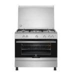 Electrolux 90*60cm 5 Burners Gas Cooker, Gas Oven, Stainless Steel, EKG9000G9U