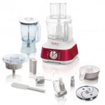 Moulinex 1000 Watt Food Processor Masterchef 8000 w/ Blender, 27 Functions | FP659GBA