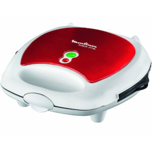 Moulinex Sandwich Maker, 700 Watts, 3-in-1 Panini, Sandwich + Waffle Maker