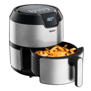TEFAL Easy Fry Digital Interface 4.2 L Oil-less Fryer, Stainless Steel | EY401D27