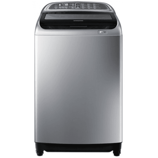 Samsung 16Kg Top load Washer with Digital Inverter and Wobble Technology, Gray | WA16T6260BY