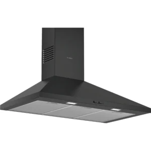 Bosch Chimney Wall Mounted Built in Hood, 90cm, Black