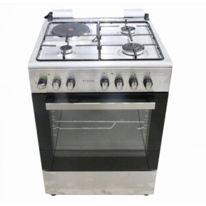 Titan 60*60cm 3 Gas & 1 Electric Freestanding Cooker