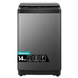 Hisense 14 Kg Automatic Top Load Washer, Self-Programming, Extra Rinse, Time Delay, WTJA1402T