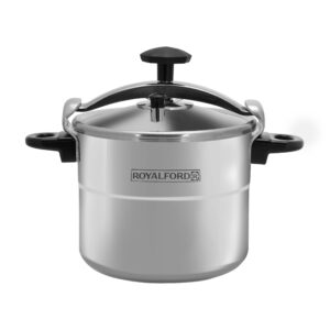 Royalford Aluminium Pressure Cooker, 11 Litres