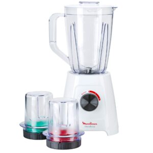 Moulinex Blender BlendForce 2, 600 Watts with 4 blades - LM423127