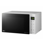 LG 25(L) “Solo” NeoChef Microwave Oven, Smart Diagnosis™, EasyClean™, Smart Inverter, White, MS2535GISW