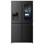 Hisense 680 Litre Smart Refrigerator, Multi Door Smart Fridge w/ Touch Screen, Water Dispenser and Ice Maker, Frost Free, RC-68WC