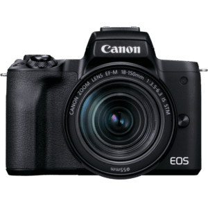 Canon EOS M50 Mark II + EF-M 15-45mm IS STM Kit, Black