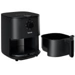 Tefal Easy Fry Essential Air Fryer, 1Kg, 4 Portions, Black, EY130840