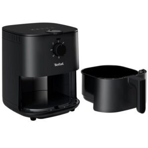 Tefal Easy Fry Essential Air Fryer, 1Kg, 4 Portions, Black, EY130840