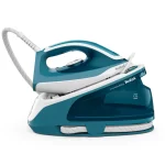 TEFAL Express Easy Steam Station, 1.7 Liters, Lock system, Blue / White, Ceramic Xpres Glide, SV6131G0