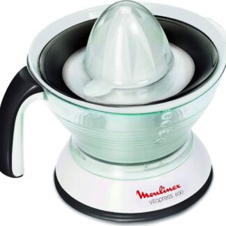 Moulinex 1 Litre Juicer - Citrus Press, 25 Watts, White/Black, Plastic, PC302B27