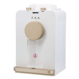 Geepas Hot and Normal Water Dispenser, GWD17032 - Stainless Steel Water Tank, Two Taps