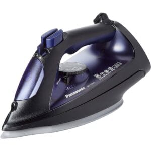 Panasonic Steam Iron, 2400W, Ni-U550, Big Ceramic Soleplate, Self-cleaning, Ergonomic Design, Anti Drip