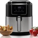 Hisense 6.3 Litre Air Fryer, 1700 W, with LED Display and Touch Control (H06AFBS2S3)