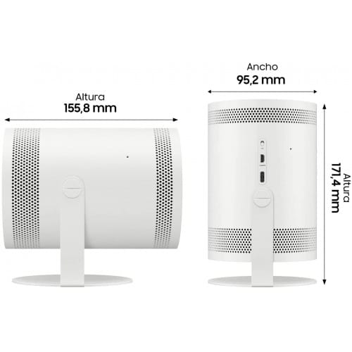 Samsung The Freestyle Smart Portable Projector, 30-100" (SPLSP3BLA) - Image 3