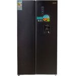 SPJ 719 Litre Side by Side Frost Free Refrigerator, Matte Black