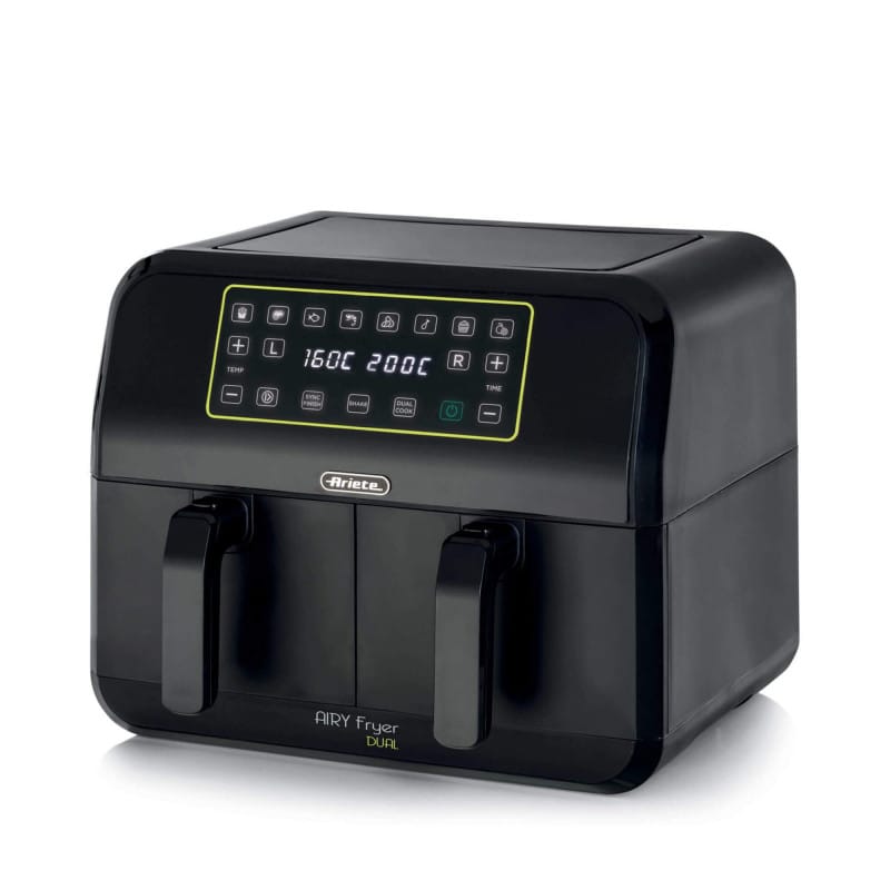 Ariete Dual Air Fryer, 1700w, 8L Capacity, FRM4624