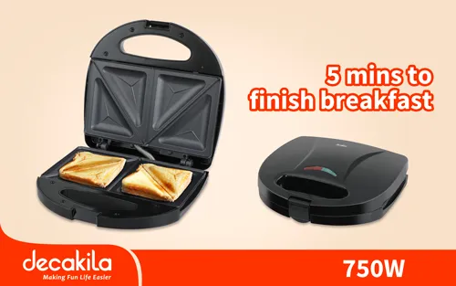 Decakila 1200W, Sandwich Maker, KEEC071W - Image 2