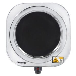 Geepas Stainless Steel Single Hot Plate, 1500W, GHP32023