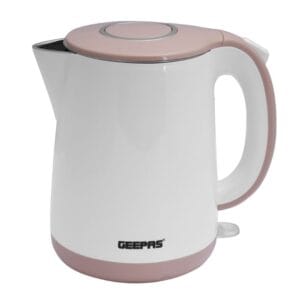 Geepas Double Layer Electric Kettle (2 Litres, Copper, 1500W), GK6142