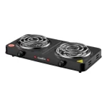 Decakila 240V, 2 Burner Portable Hot Plate, KECC002B