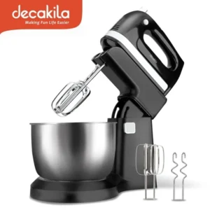 Decakila Stand Mixer, 250 Watts, 3.5 L, 5 Speeds, KEMX012B