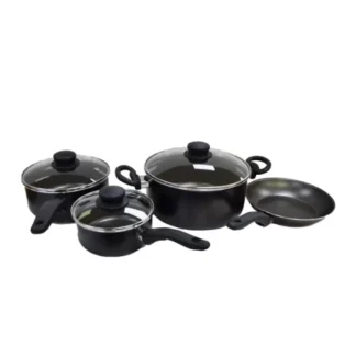 Decakila 7-Piece Aluminum Cookware Set, KMEP004B