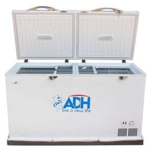 ADH 500 Litres 2-Door Chest Freezer, White