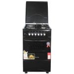 Blueflame Cooker 50x50cm, 2 Electric Plates and 2 Gas Burners with Electric Oven, C5022E– B