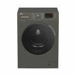Beko 9kg Front Load Washing Machine, BAW389 UK; A+++, 1200 RPM, SteamCure, ProSmart Inverter Motor, AquaFusion, Manhattan Grey