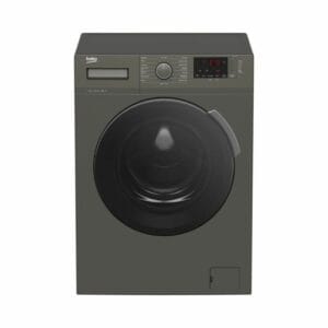 Beko 9kg Front Load Washing Machine, BAW389 UK; A+++, 1200 RPM, SteamCure, ProSmart Inverter Motor, AquaFusion, Manhattan Grey