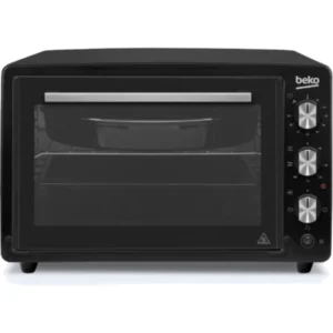 Beko 34L Mini Oven With Rotisserie, Black, BMO3431BUK