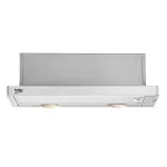 Beko 60cm Built-in Cassette Hood, CTB 6250 XH, Cooker Hood (Telescopic, 60 cm)