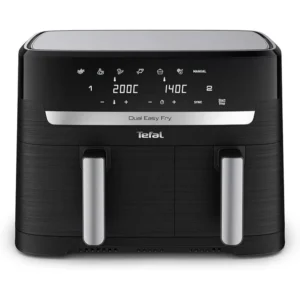 TEFAL Dual Easy Fry Air Fryer, 8.3L, EY901840