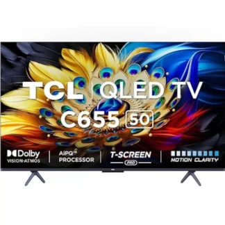 TCL 50-inch QLED 4K Smart TV, 50C655