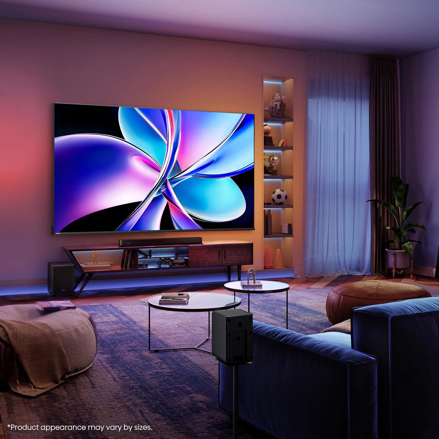 Hisense 85Q7Q | 85″ LED 144Hz VRR QLED Gaming TV,Dolby Vision Atmos,AI Picture, AMD FreeSync Premium,Game Bar,Filmmaker Mode,Voice Control - Image 9