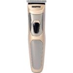 Geepas Gtr56023 Rechargeable Hair Clipper Precise Beard Styler With Fine Steel Head - Pack of 1, Small, Gold